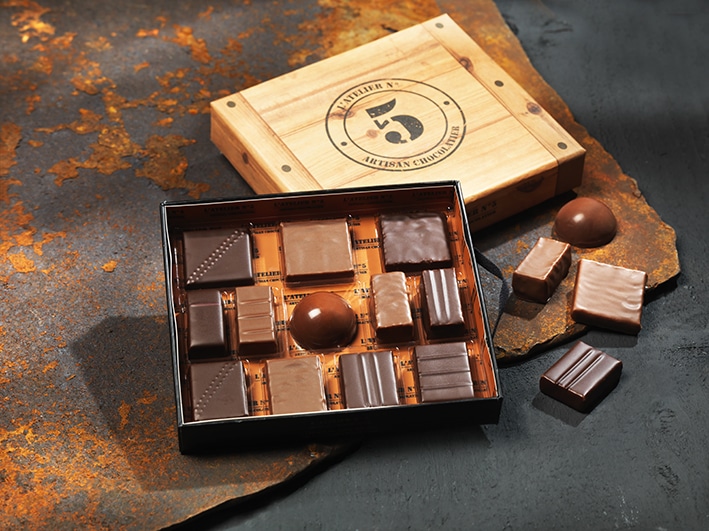Coffret 12 Chocolats - Atelier 5