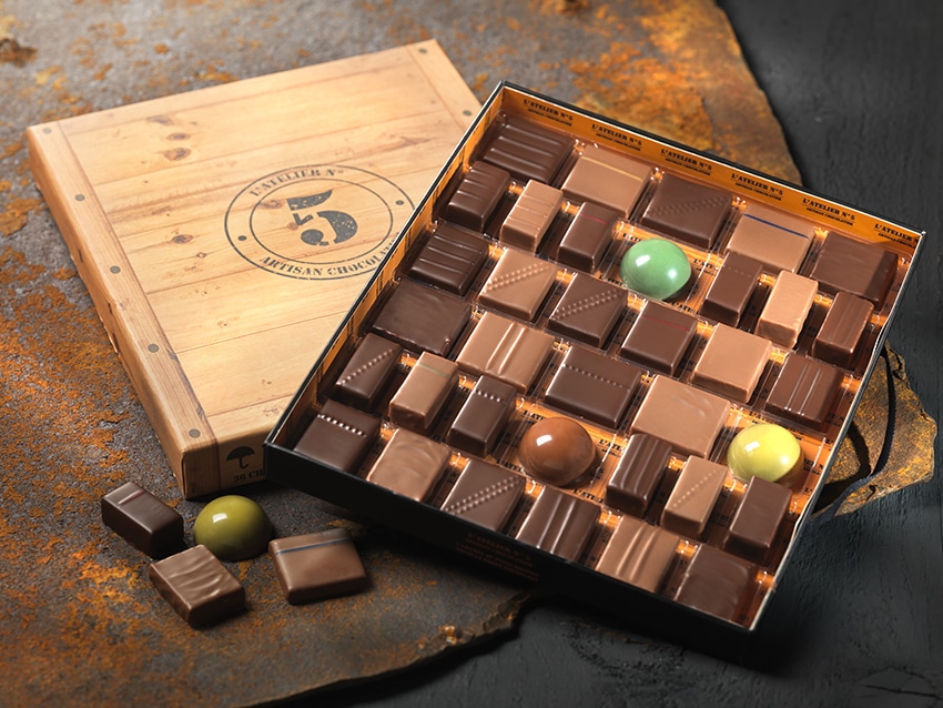 coffret de 34 chocolats (300GR)