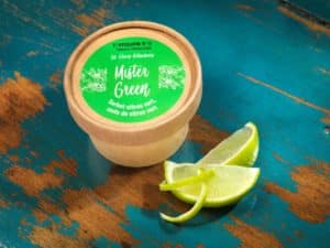Pot de glace Mister Green au citron vert