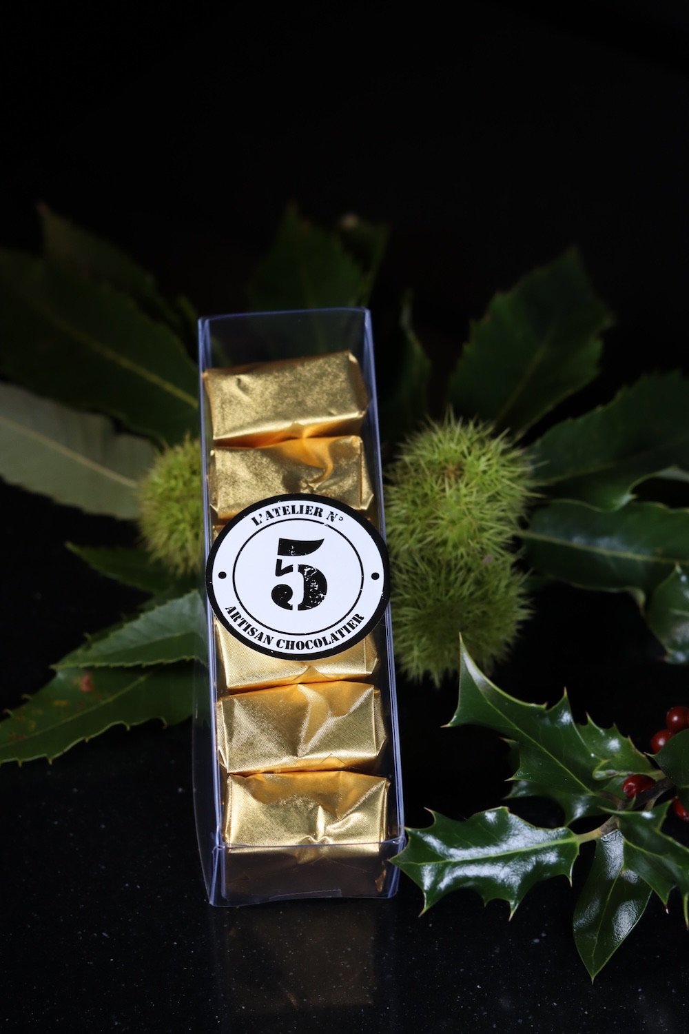 Coffrets de 6 marrons glacés