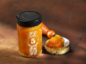 Confiture abricot vanille